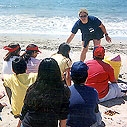 Key to the Sea - Class on beach